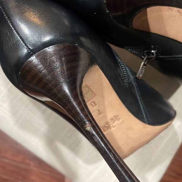 Coach Nickie Boots Black Size 7B Soft Shine Calf - Picture 12 of 15